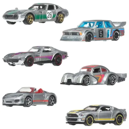 Hot Wheels Silver Series Metalowe Pojazdy 6-pak 1/64 ZAMAC zdjęcie produktu
