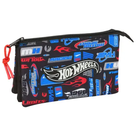 Hot Wheels potrójny piórnik zdjęcie produktu