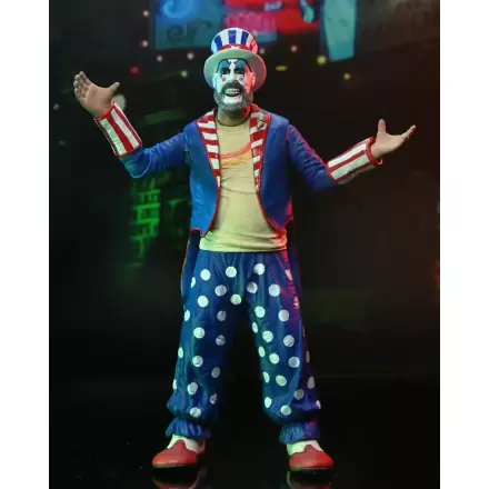 House of 1000 Corpses Action Figure Captain Spaulding (Tailcoat) 20th Anniversary 18 cm Figurka Akcji termékfotója