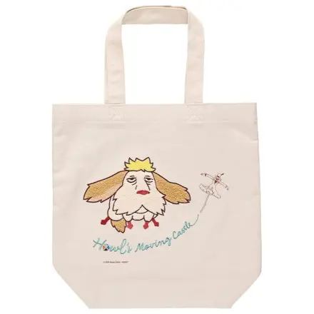 Torba na zakupy Tote Bag z haftem płócienna Howl's Moving Castle Flying Heen zdjęcie produktu