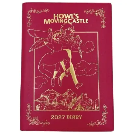 Howl's Moving Castle Pamiętnik Hauru & Sophie czerwona złota folia zdjęcie produktu