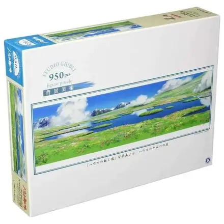 Howl's Moving Castle Howl's Secret Garden Panorama Puzzle 950 elementów zdjęcie produktu