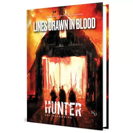 Hunter: The Reckoning 5th Edition RPG book Lines Drawn in Blood Sourcebook (Angielska wersja) zdjęcie produktu
