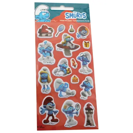 The Smurfs Dome Puffy Zestaw Naklejek z Gąbki zdjęcie produktu