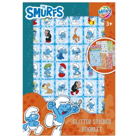 The Smurfs Happy Glitter Zestaw naklejek 8 arkuszy zdjęcie produktu