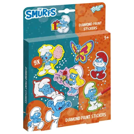The Smurfs Happy Diamond Dotz Zestaw 9 Naklejek zdjęcie produktu