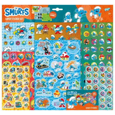 The Smurfs Happy Super zestaw naklejek zdjęcie produktu