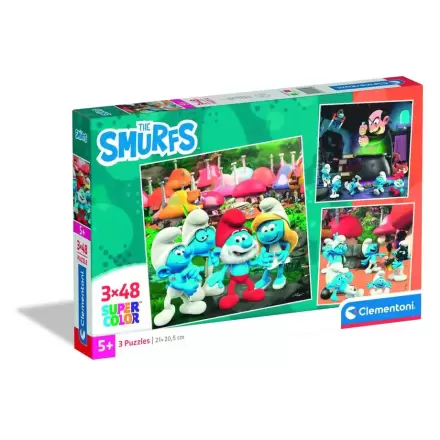 The Smurfs puzzle 3x48 elementów termékfotója