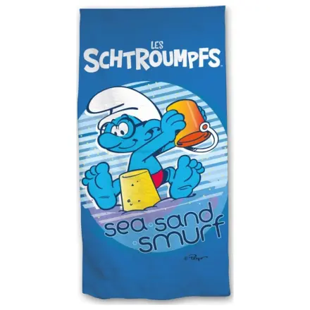 The Smurfs Ręcznik Plażowy Piasek Morski 70x140cm zdjęcie produktu
