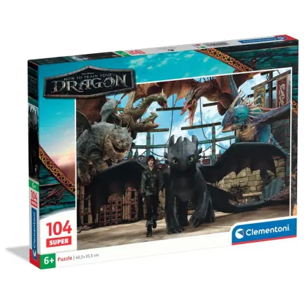 How to Train Your Dragon Arena 104-częściowe Super puzzle zdjęcie produktu
