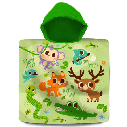 Into the Forest bawełniane poncho ręcznik zdjęcie produktu