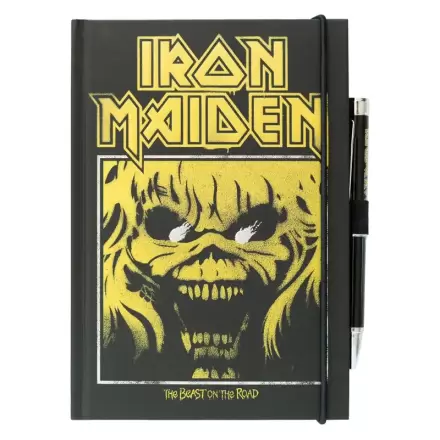 Iron Maiden A5 premium notatnik + długopis z projektorem termékfotója