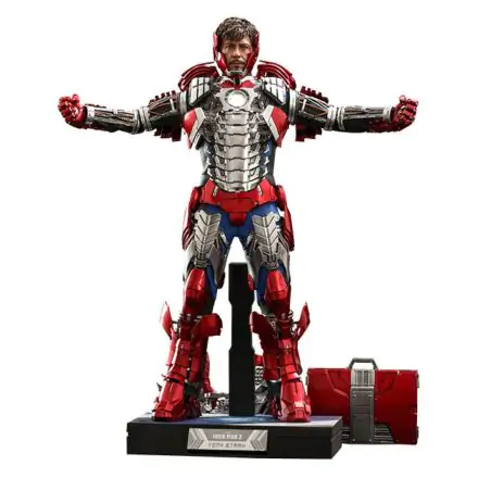 Iron Man 2 Movie Masterpiece Figurka Akcji 1/6 Tony Stark (Mark V Suit Up Version) Deluxe 31 cm zdjęcie produktu