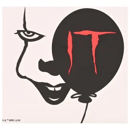 IT Pennywise & Balloon Kwadratowa ceramiczna podstawka pod kubek zdjęcie produktu