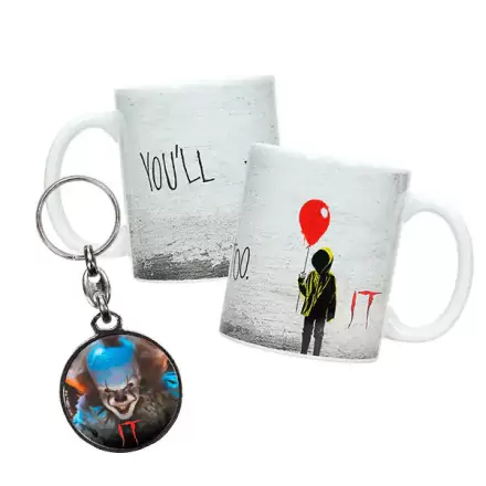 Kubek IT Pennywise i breloczek Metal keychain zdjęcie produktu