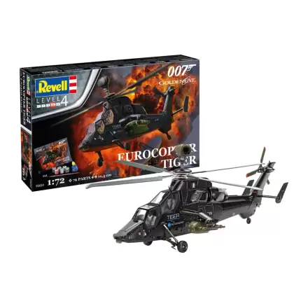 James Bond Model Kit Gift Set Eurocopter Tiger (GoldenEye) - Zestaw Modelarski termékfotója