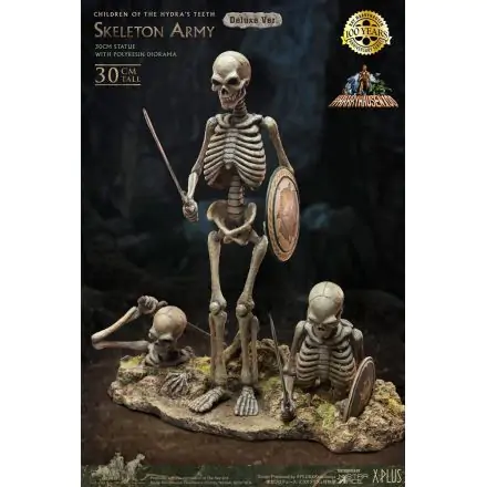 Jason and the Argonauts Gigantyczna miękka winylowa statua Ray Harryhausen's Skeleton Army (Children of the Hydra's Teeth) Deluxe Ver. 32 cm zdjęcie produktu