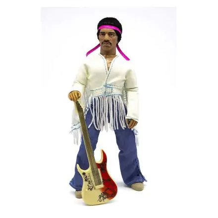 Figurka Akcji Jimi Hendrix Woodstock Flocked 20 cm termékfotója