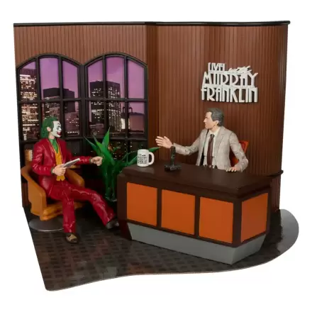 Joker DC Multiverse (Joker Movie) Deluxe Kolekcjonerska Figurka Akcji Joker (Live with Murray Franklin) Limited Edition 18 cm termékfotója