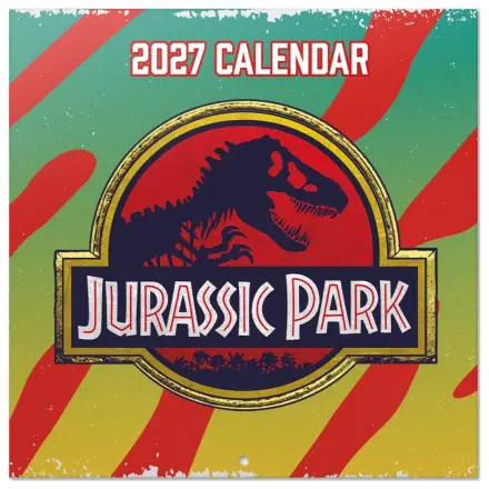 Kalendarz ścienny Jurassic Park 2027 30 x 30 cm zdjęcie produktu
