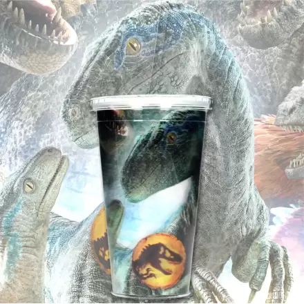 Jurassic Park Biosync 3D lenticular tumbler 500ml - Kubek termékfotója