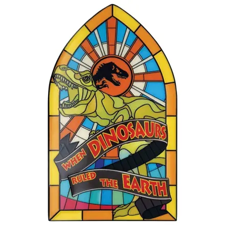 Jurassic Park Ingot Stained Glass Style Metal 11 cm zdjęcie produktu