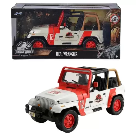 Samochód Jeep Wrangler z filmu Jurassic Park, skala 1/24 termékfotója