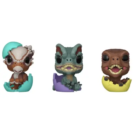 Jurassic Park Pocket Funko POP! Winyl Figurka Easter Egg 3-pak Dinozaury 4 cm zdjęcie produktu