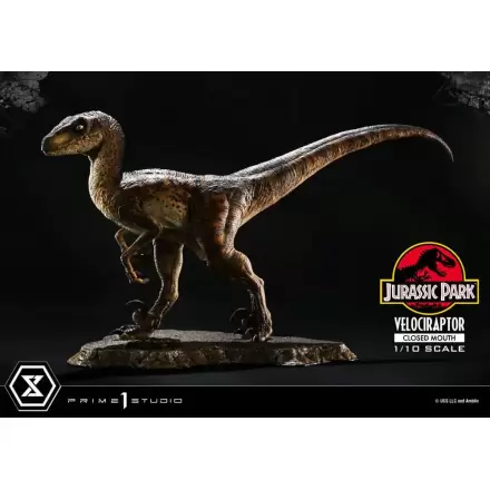 Jurassic Park Prime Collectibles Statua 1/10 Velociraptor Zamknięta Paszcza 19 cm termékfotója