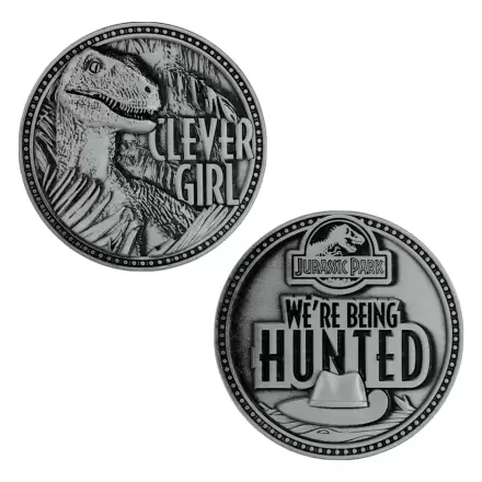 Jurassic Park Kolekcjonerska Moneta Velociraptor Limited Edition zdjęcie produktu
