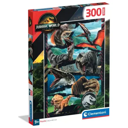 Jurassic World Battle Zone 300-częściowe puzzle zdjęcie produktu