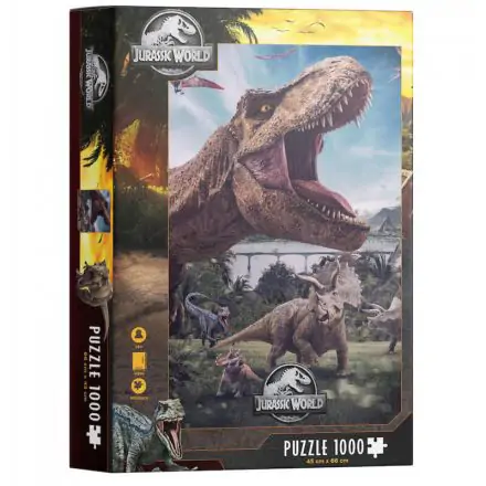 Jurassic World Puzzle Plakat Rex (1000 elementów) zdjęcie produktu