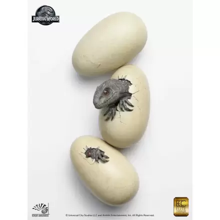 Jurassic World Zestaw 3 Figur 1/2 Hatching Indominus Rex 13 cm termékfotója