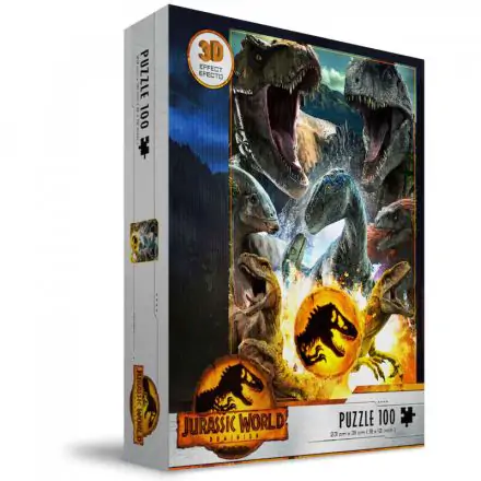 Jurassic World Dinosaurs Puzzle 3D 100 elementów zdjęcie produktu