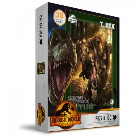 Jurassic World T-Rex puzzle 3D 100 elementów zdjęcie produktu