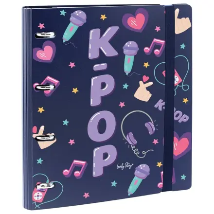 K-Pop Ciemnoniebieski smart folder zdjęcie produktu