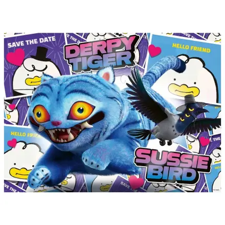 K-Pop Demon Hunters Derpy & Sussie XXL puzzle 100 sztuk zdjęcie produktu