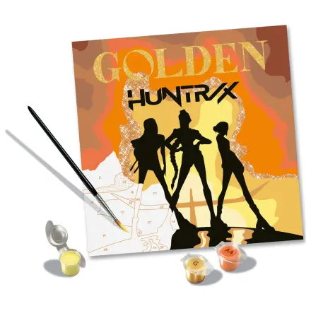 K-Pop Demon Hunters Golden CreArt zestaw do malowania zdjęcie produktu