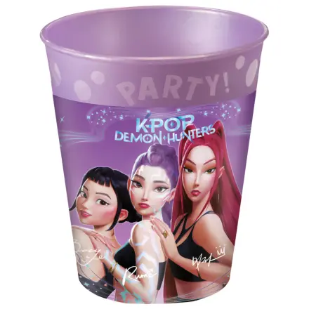 Zestaw 4 plastikowych kubków K-pop Demon Hunters, 250 ml zdjęcie produktu