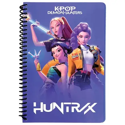 K-pop Demon Hunters Warriors B/5 Zeszyt Spiralny w linie 105 kartek zdjęcie produktu