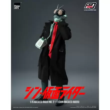 Figurka Akcji Kamen Rider FigZero 1/6 Masked Rider No.2+1 (Shin Masked Rider) 32 cm termékfotója