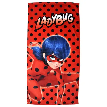 Miraculous Ladybug and Cat Noir Adventures Ręcznik w kropki zdjęcie produktu