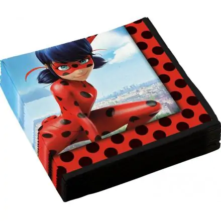 Miraculous: Tales of Ladybug & Cat Noir Serwetki 20 sztuk zdjęcie produktu