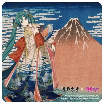 Katsushika Hokusai x Hatsune Miku Magnes samochodowy Trzydzieści sześć widoków góry Fuji Czysty poranek przy sprzyjającym wietrze zdjęcie produktu