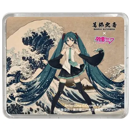 Katsushika Hokusai x Hatsune Miku Magnes 3D Thirty-six Views of Mount Fuji The Great Wave off Kanagawa zdjęcie produktu