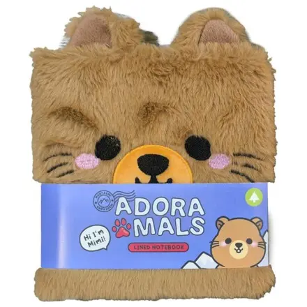 KAWAII Adoramals Mimi the Marmot Premium Fluffy Notatnik zdjęcie produktu