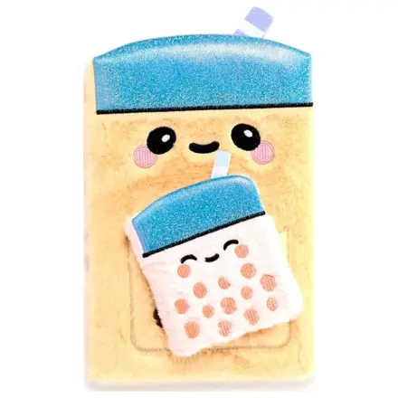 KAWAII Boba the Bubble Tea Premium Fluffy Notatnik + 1 Mini zdjęcie produktu