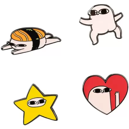 Ketnipz zestaw 4 pinezek zdjęcie produktu