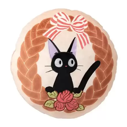 Poduszka Kiki's Delivery Service Jiji Bread Wreath 35 x 35 cm zdjęcie produktu