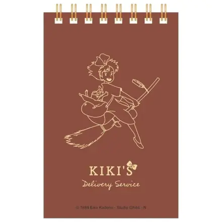 Kiki's Delivery Service Kiki na miotle notatnik spiralny zdjęcie produktu